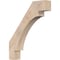 Ekena Millwork 5 1/2"W x 30"D x 36"H Merced Smooth Knee Brace, Douglas Fir BRC06X30X36MRC00SDF - alternate 1